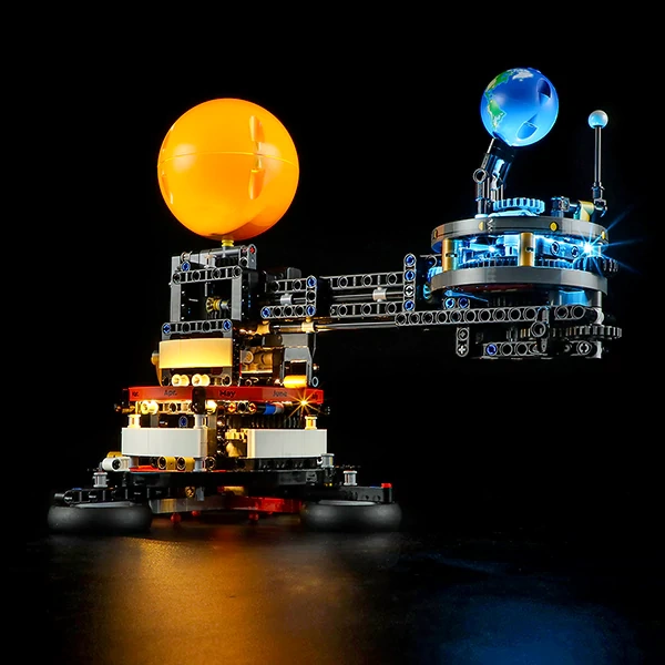 LED Lighting Kit for Planet Earth and Moon in Orbit 42179