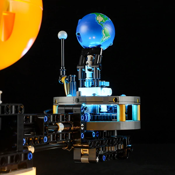 LED Lighting Kit for Planet Earth and Moon in Orbit 42179