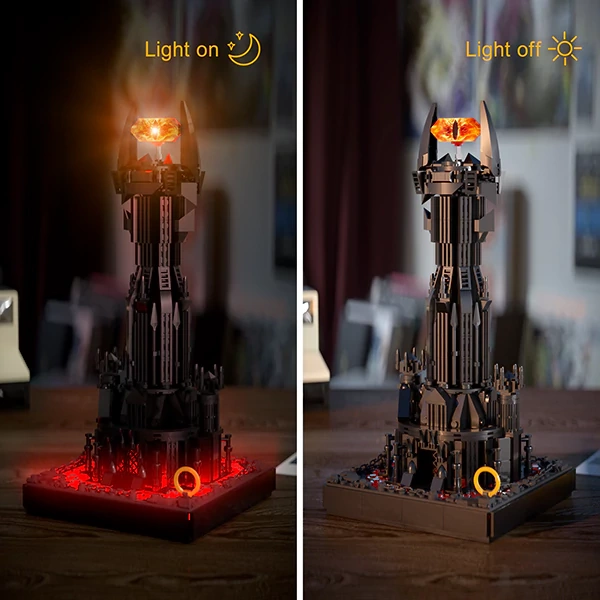 MOC F-C9643 The Lord of the Rings-Black Tower Building