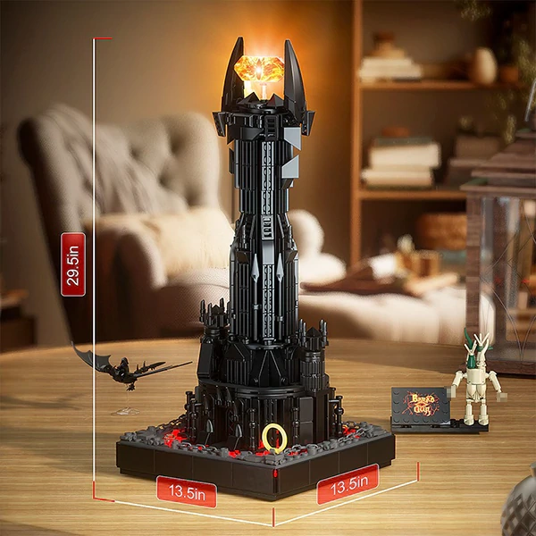 MOC F-C9643 The Lord of the Rings-Black Tower Building
