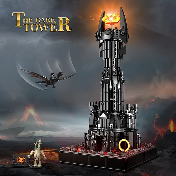 MOC F-C9643 The Lord of the Rings-Black Tower Building