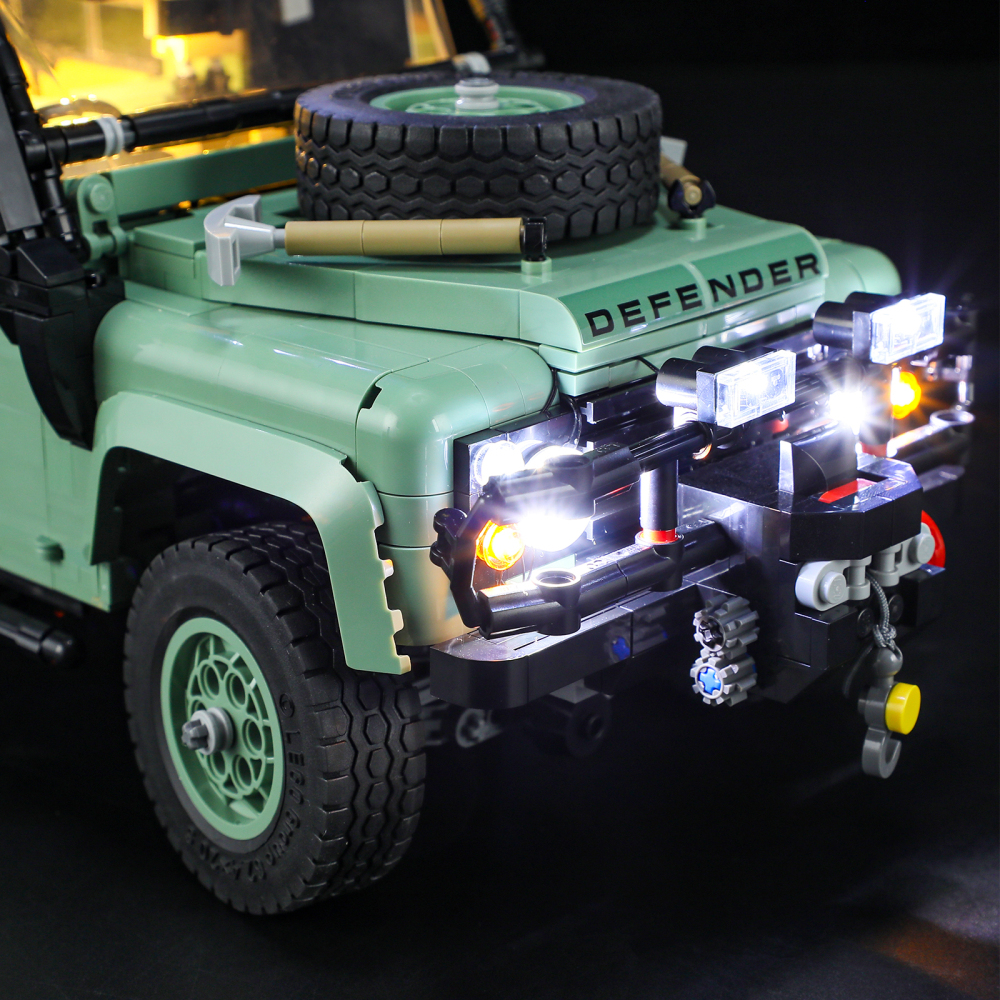 【Light Sets】Bricks LED Lighting 10317 Creator Expert Land Rover Defender 90