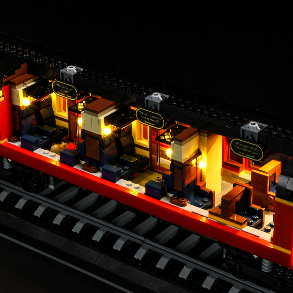 【Light Sets】Bricks LED Lighting 76405 Movie & Game Harry Potter Hogwarts Express Collectors' Edition