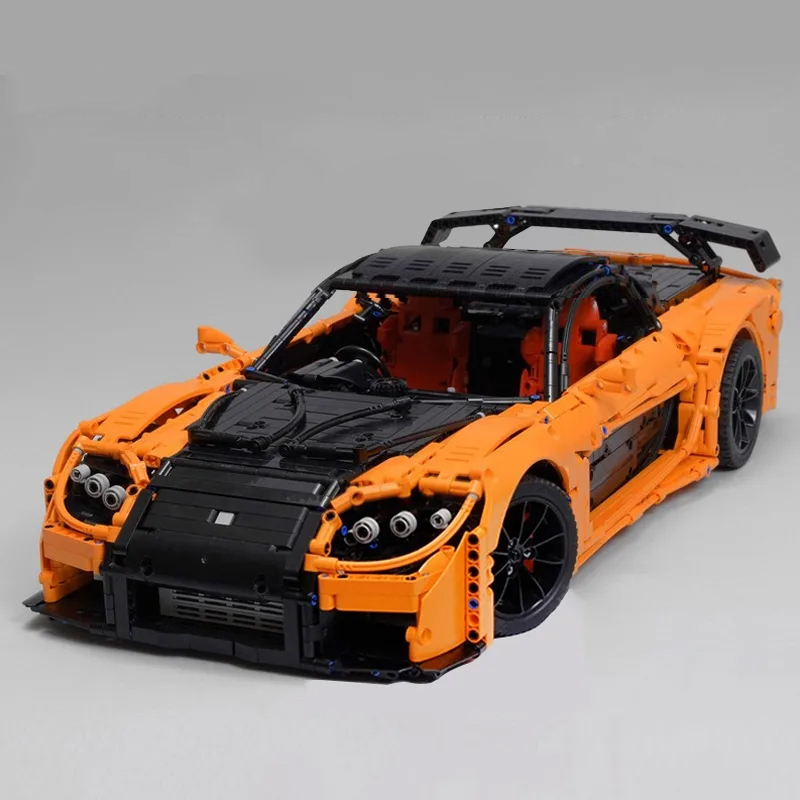 BuildMoc MOC-57488 Han's Mazda RX-7 VeilSide Fortune (1:8) Custom
