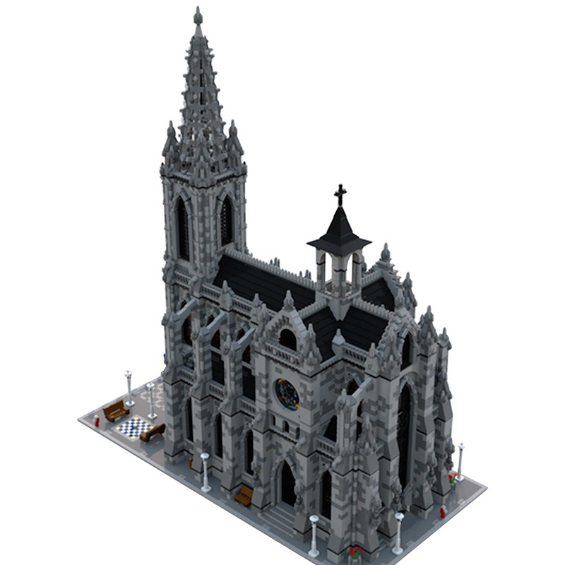 MOC 29962 Modular Cathedral Custom LEGO Model