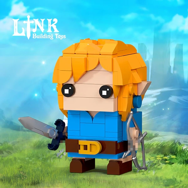 MOC F-C9136Y02 The Legend of Zelda Zelda Blue Child