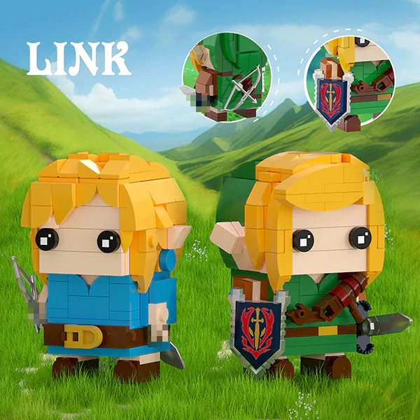 MOC F-C9136 The Legend of Zelda Link Combo