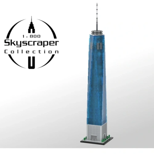 MOC 159549 One World Trade Center 1 800 Scale Europe Warehouse Express Custom LEGO Model