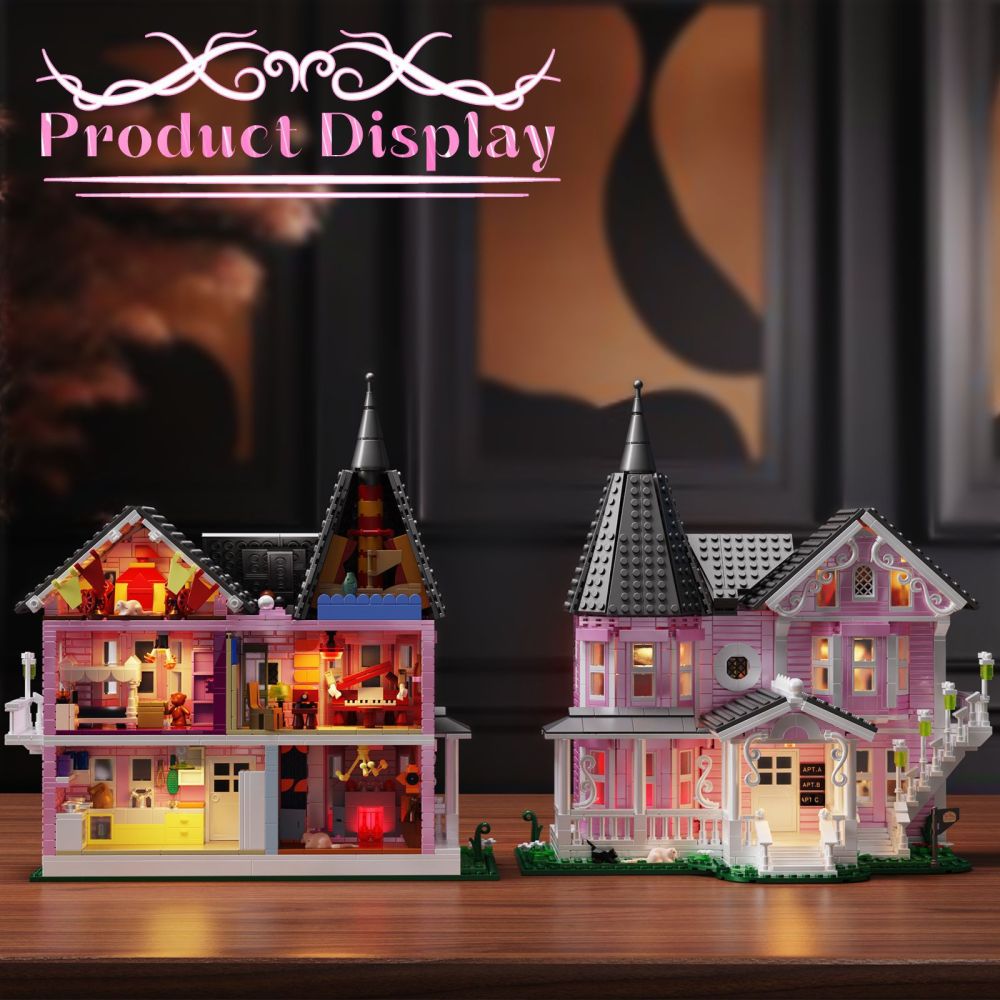MOC F-C10017 Coraline Pink Palace