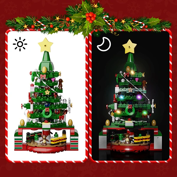 MOC F-C9994 Advent Calendar Christmas Tree Custom LEGO Model