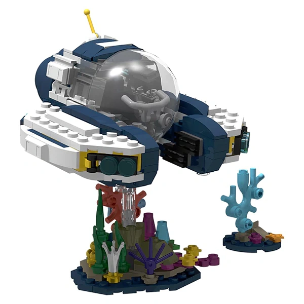 GoBricks MOC F-A0051 Subnautica Sea Moth