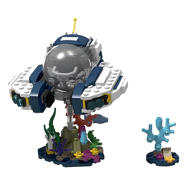 GoBricks MOC F-A0051 Subnautica Sea Moth