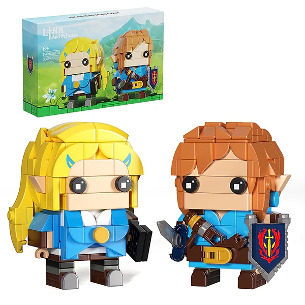 MOC F-C9136Y03 The Legend Of Zelda Link And Princess
