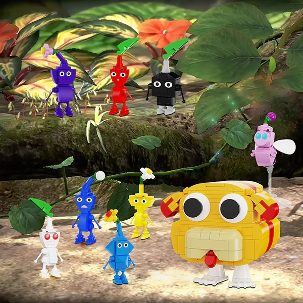 MOC F-C9653Y01 Pikmin 9in1