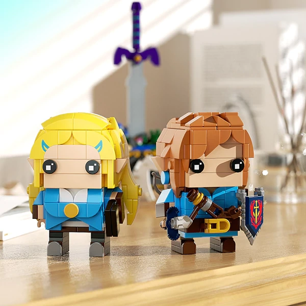 MOC F-C9136Y03 The Legend Of Zelda Link And Princess