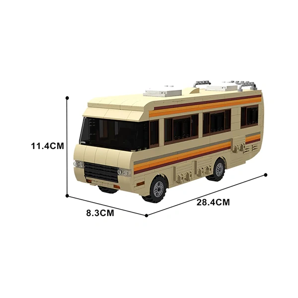 GoBricks MOC F-A0518 Breaking Bad RV