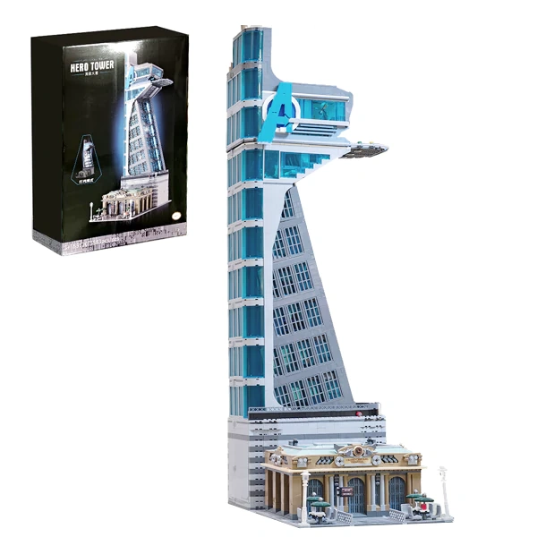 Avengers_Amさん専用 Marvel Avengers Tower Hero Tower MOC