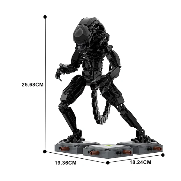 GoBricks MOC 27578 Xenomorph
