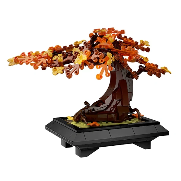 GoBricks MOC F-A0638 Four Seasons Bonsai Custom LEGO Model