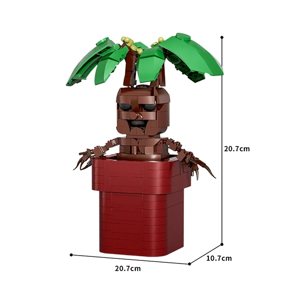 GoBricks MOC F-A0644 Harry Potter Mandrake