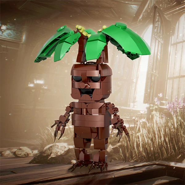 GoBricks MOC F-A0644 Harry Potter Mandrake