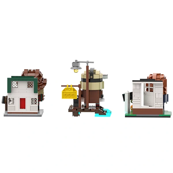 GoBricks MOC F-A0652 Halloween And Friday The 13th And A Nightmare On Elm Street