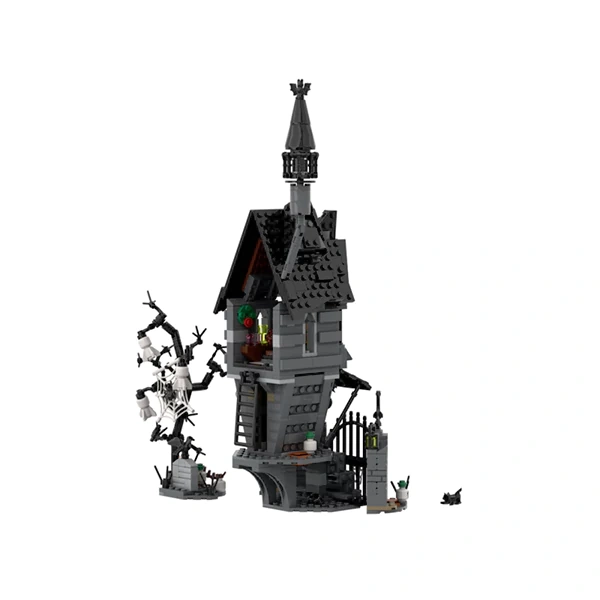 GoBricks MOC F-A0650 Halloween House