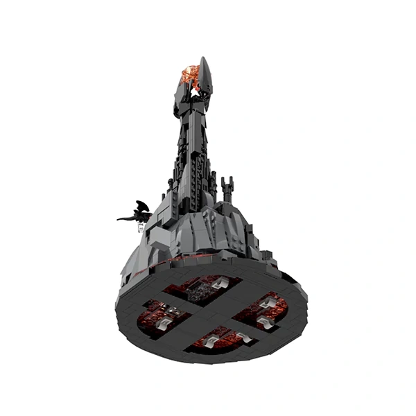 GoBricks MOC F-A0649 Lord Of The Rings Tower
