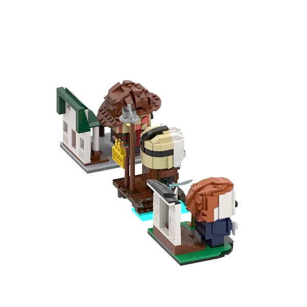 GoBricks MOC F-A0652 Halloween And Friday The 13th And A Nightmare On Elm Street