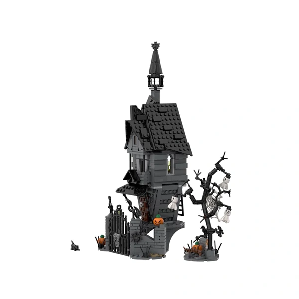 GoBricks MOC F-A0650 Halloween House