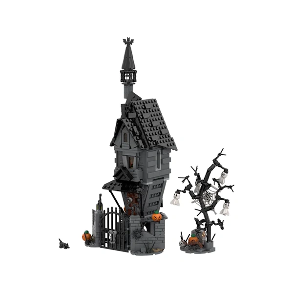 GoBricks MOC F-A0650 Halloween House