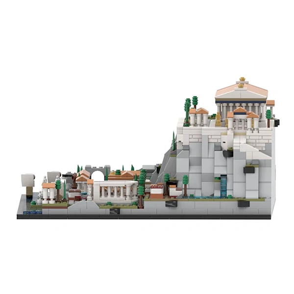 GoBricks MOC F-A0634 Acropolis Of Athens