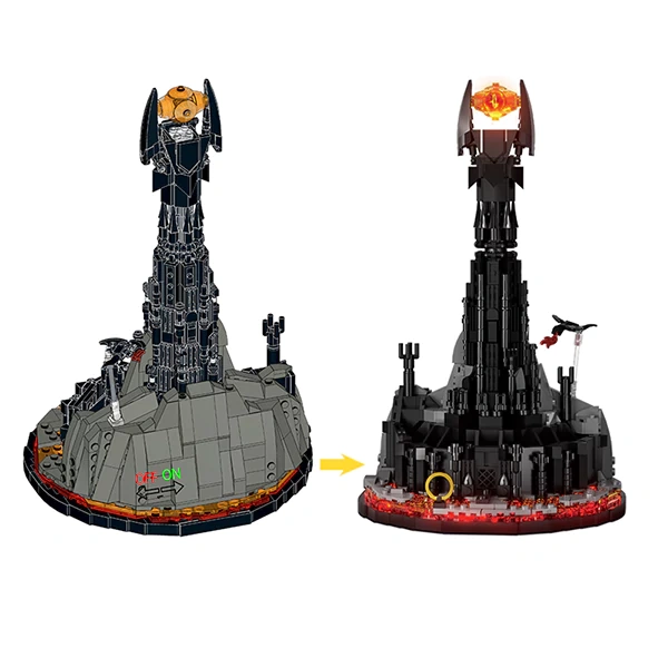 GoBricks MOC F-A0649 Lord Of The Rings Tower