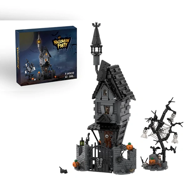 GoBricks MOC F-A0650 Halloween House