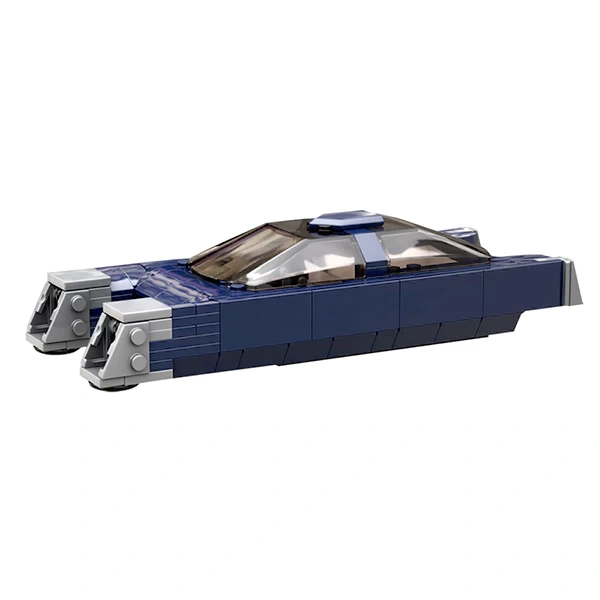 GoBricks MOC 122725 PiXEL-DANs CORUSCANT SPEEDER