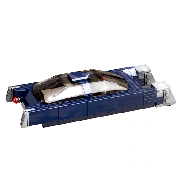 GoBricks MOC 122725 PiXEL-DANs CORUSCANT SPEEDER