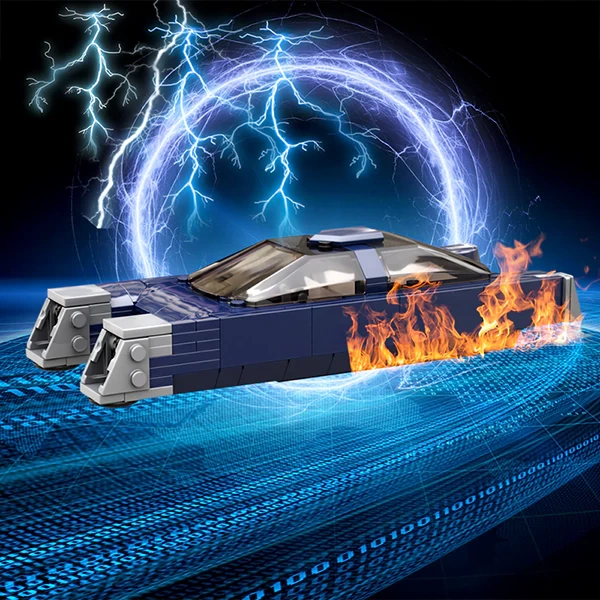 GoBricks MOC 122725 PiXEL-DANs CORUSCANT SPEEDER