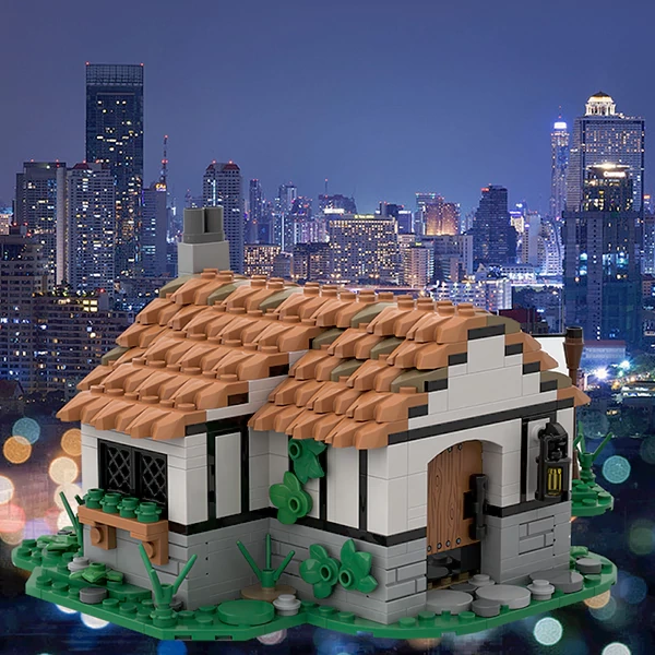 GoBricks MOC 120724 Small Medieval Cottage