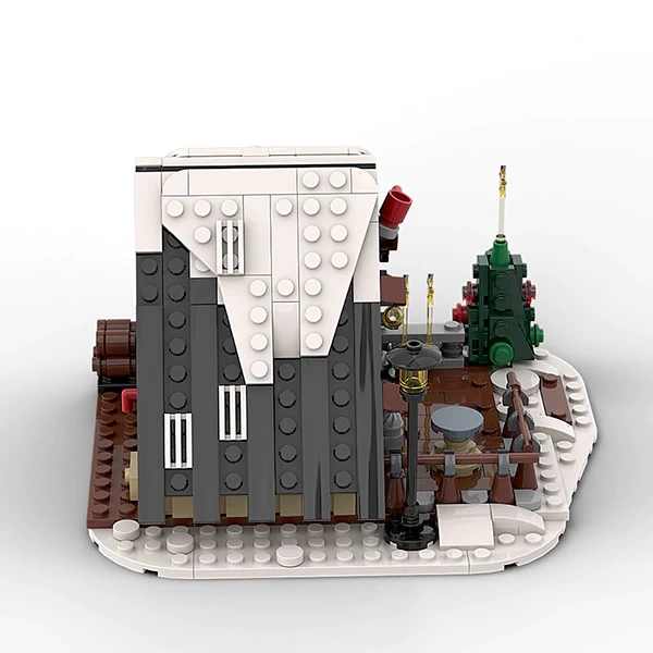 GoBricks MOC 59602 Winter Cottage