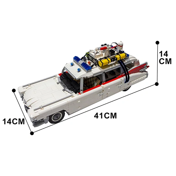 GoBricks MOC 30590 Ghostbusters Ecto 1