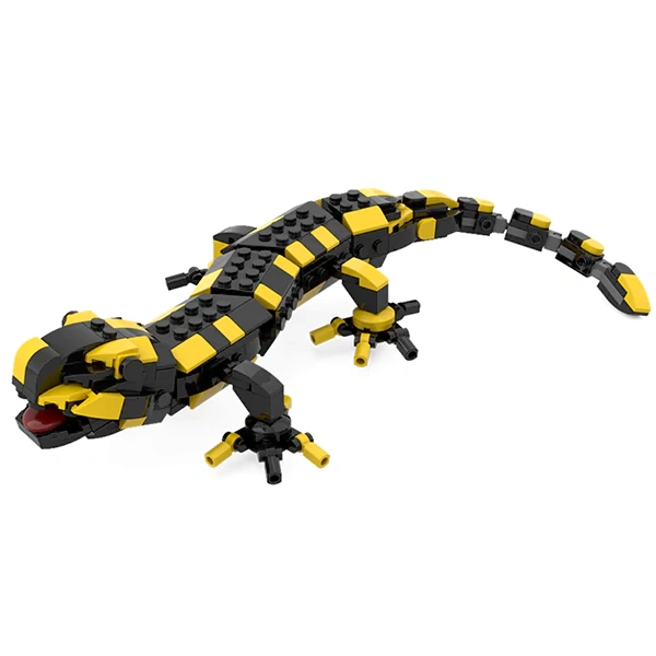 GoBricks MOC 97315 Fire Salamander
