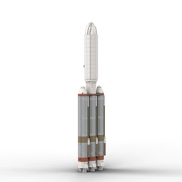 GoBricks MOC 121058 1:110 Atlas V Heavy