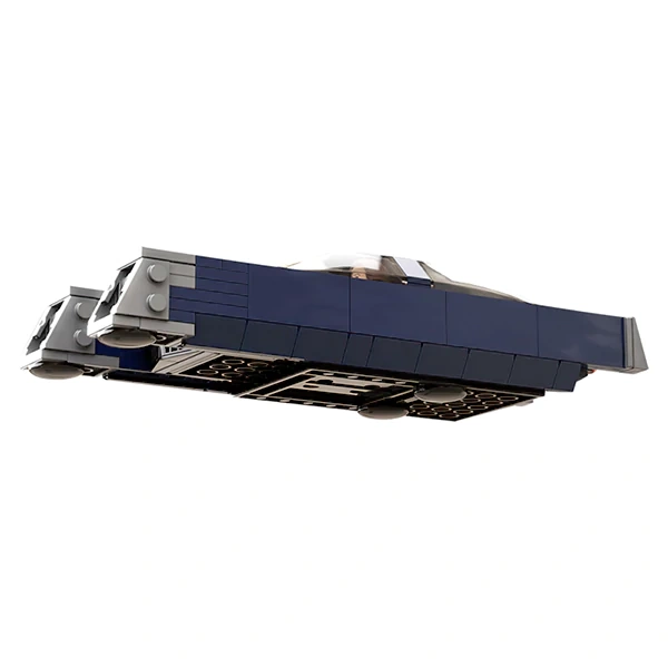GoBricks MOC 122725 PiXEL-DANs CORUSCANT SPEEDER
