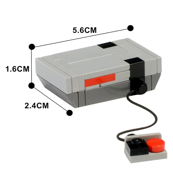 GoBricks MOC 49198 Nintendo Entertainment System NES Mini