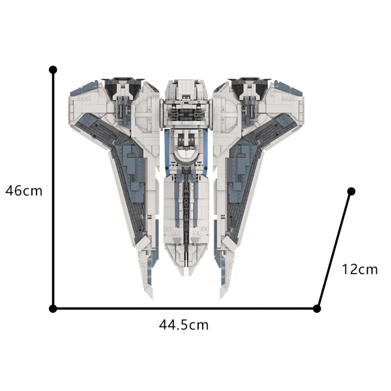 GoBricks MOC 188327 Kom'rk Mandalorian Gauntlet