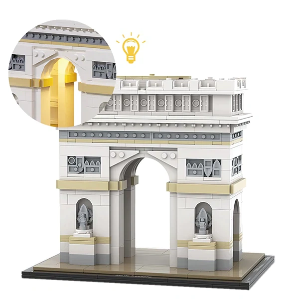 GoBricks MOC F-A0636 Arc de Triomphe