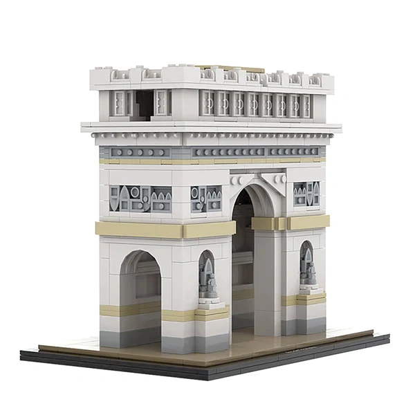 GoBricks MOC F-A0636 Arc de Triomphe