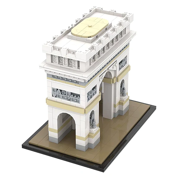 GoBricks MOC F-A0636 Arc de Triomphe