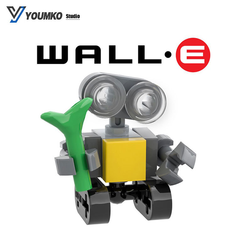 Youmko Studio MOC-86647 WALL-E (Minifigure Scale)