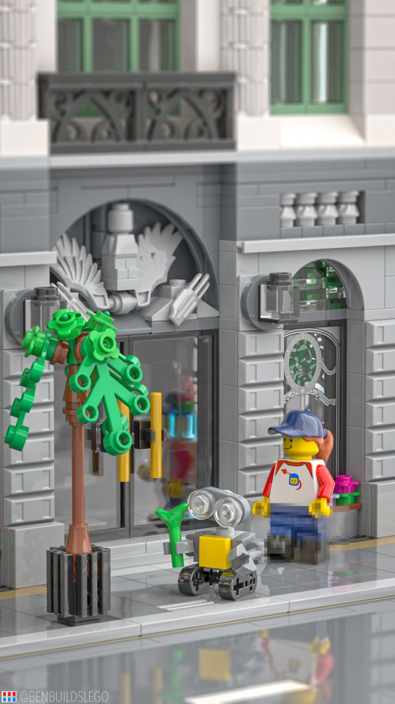 Youmko Studio MOC-86647 WALL-E (Minifigure Scale)